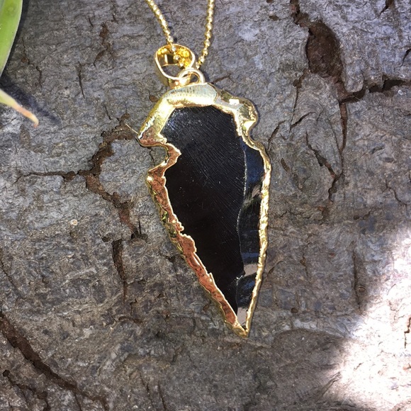 Jewelry - Indian Onyx Gold Necklace